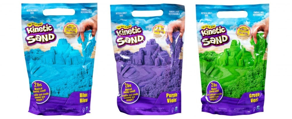 KINETIC SAND VIVID COLORS 0.91KG 6046035 PUD3 SPIN MASTER